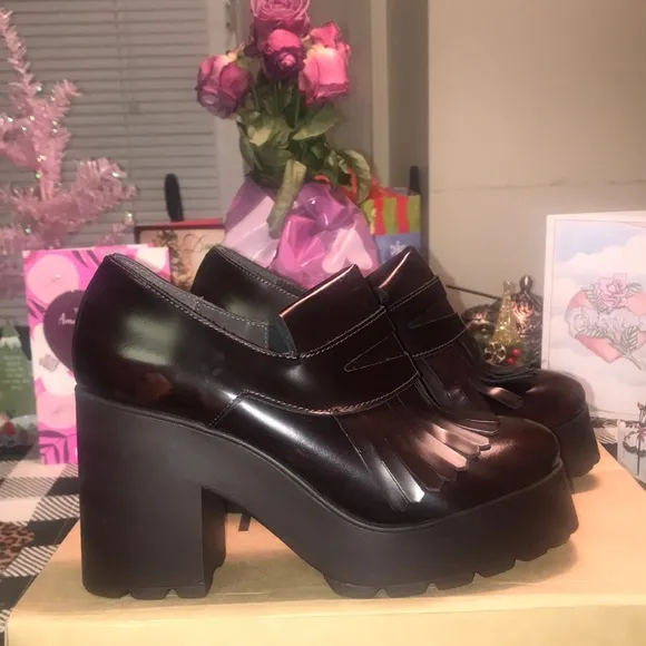 Miista Alexia Platform Loafers