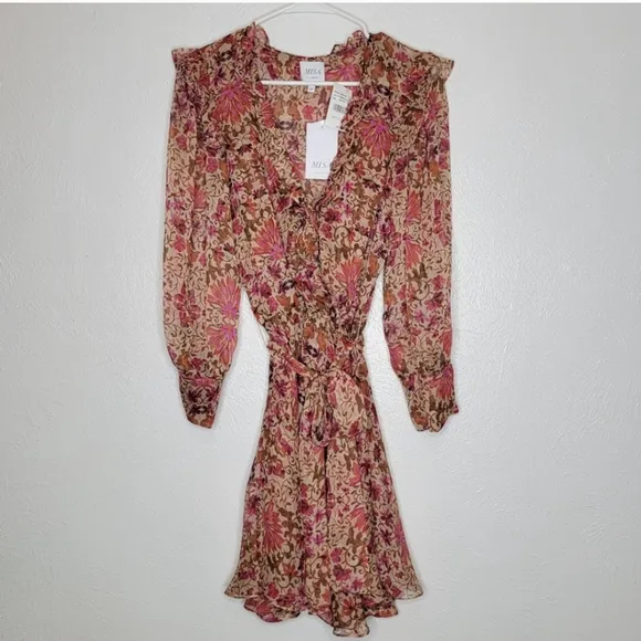 MISA Veruka Dress Veruka Dress | PERIWINKLE Women's Size Medium NWT