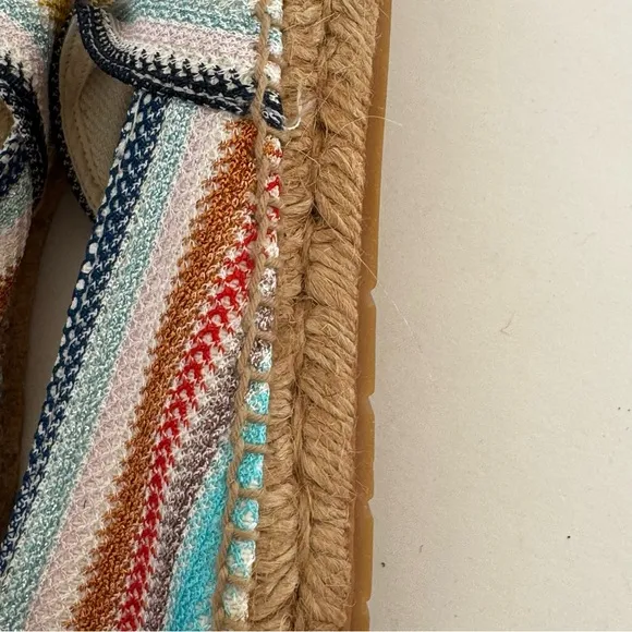 Missoni Colorful Striped Woman’s  Espadrilles