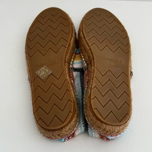 Missoni Colorful Striped Woman’s  Espadrilles
