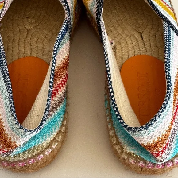 Missoni Colorful Striped Woman’s  Espadrilles