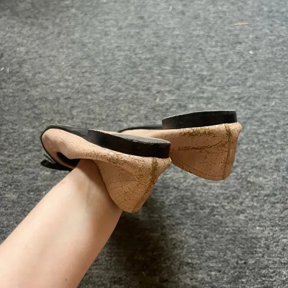Miu Miu Pink Pointed Ballet Flats, size 38.5