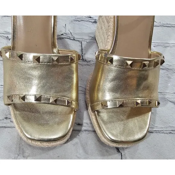 Mix No. 6 Dreamm Gold Espadrilles WOMENS SIZE 7