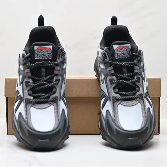 Mizuno Morelia Grey Suede Sneakers