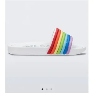 MLSA Melissa Rainbow Beach Slides NEW! US 8, EUR 39 S104