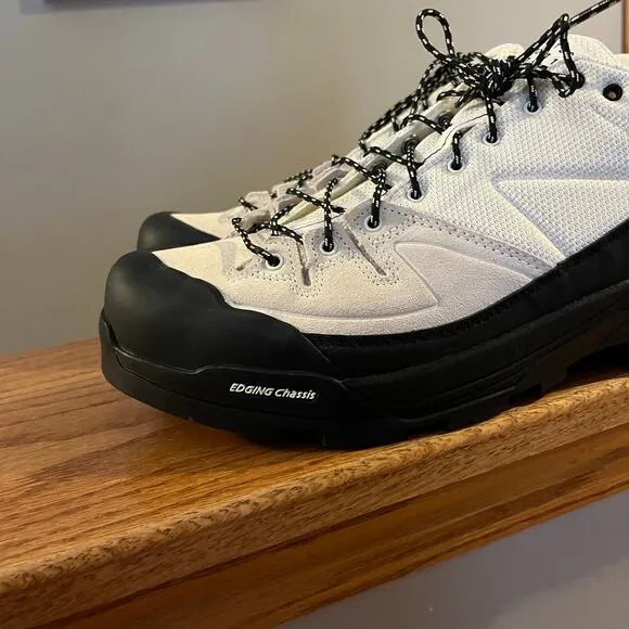 MM6 Maison Margiela x Salomon Men's Mesh Sneakers Vanilla Ice Size 12.5