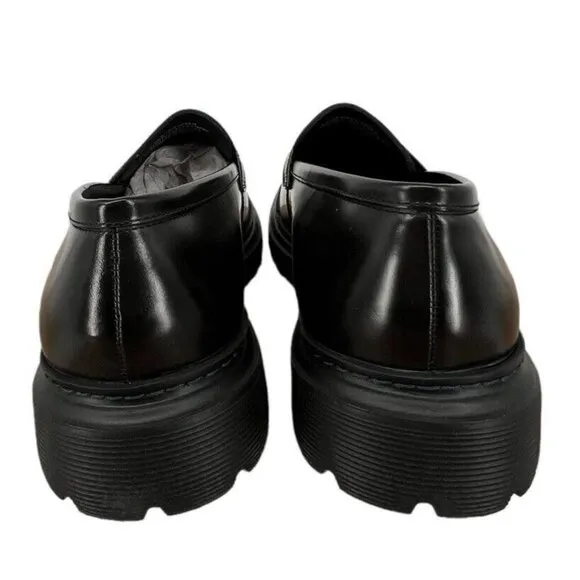Moral Code Men’s Leather Jaxon Casual Loafers- Black- Size 11  NIB