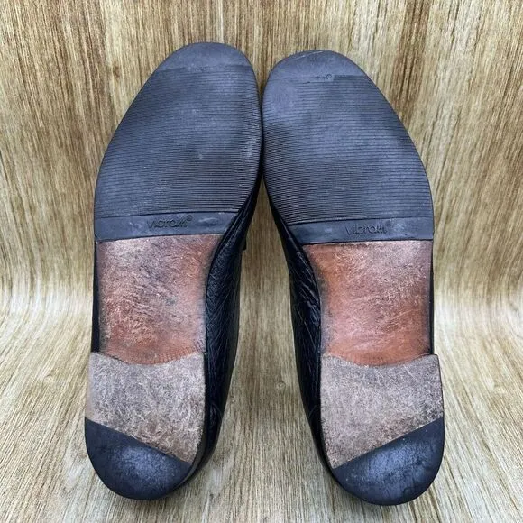 Moreschi Penny Loafers Men's Size 11.5 D Black Leather‎ Slip On Casual Shoes