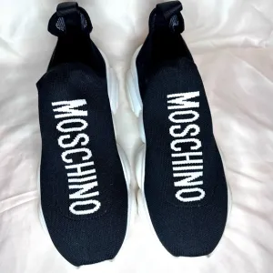 Moschino slip on sneakers women’s sz.38 Open Box
