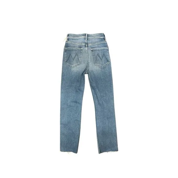 MOTHER High-Waist Rider Ankle Fray Jeans – Party Like a Pirate