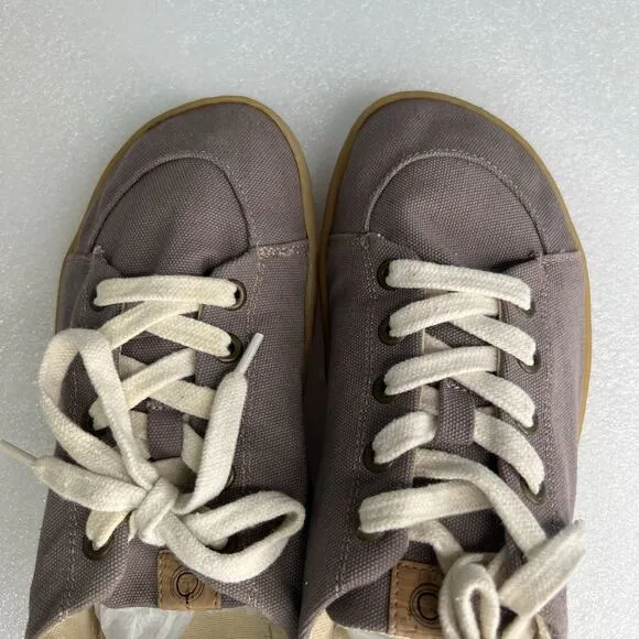 Mukishoes Sneakers Linen EU 39 Thyme Lace up Barefoot Womens Comfort Flats Shoes