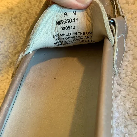 MUNRO AMERICAN KIMI WOMENS LEATHER LOAFERS