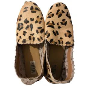 Myra Women’s Leopard Print Cowhide Flats