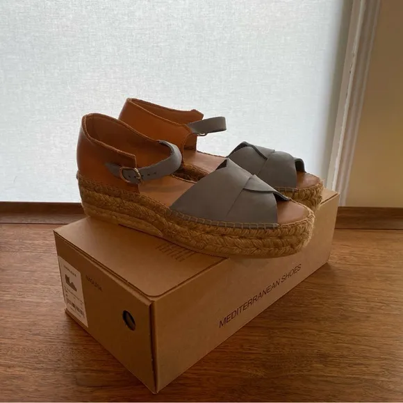 Naguisa Bail Flatform Espadrilles