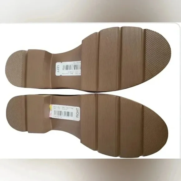 Naturalizer 12 Brown Lugsole Leather Slip-On Round Toe Casual Preppy Loafers