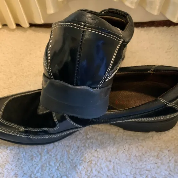 NATURALIZER SESTO MEUCCI WOMENS LEATHER LOAFERS