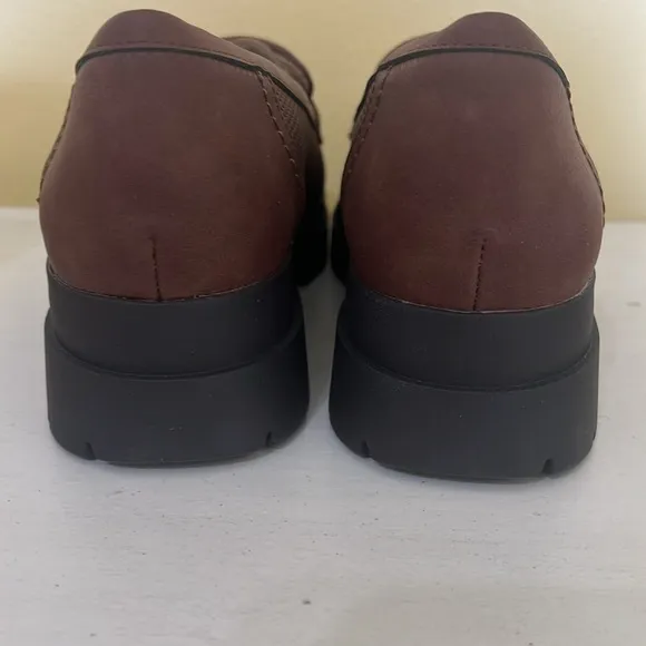 Naturalizer SOUL OPHELIA LUG SOLE LOAFER Brown 7.5 W