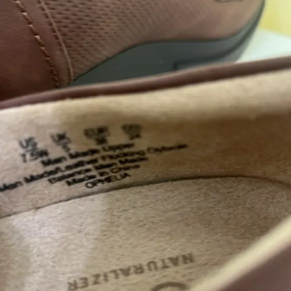 Naturalizer SOUL OPHELIA LUG SOLE LOAFER Brown 7.5 W