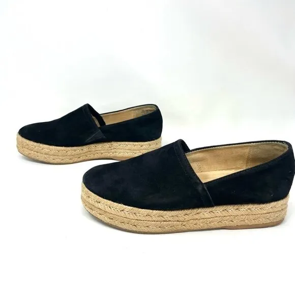 Naturalizer Thea 3 Platform Slip On Espadrilles Size 8.5