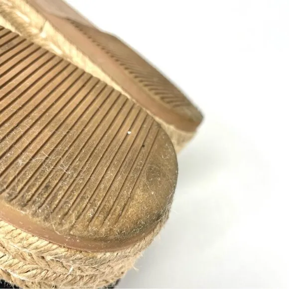 Naturalizer Thea 3 Platform Slip On Espadrilles Size 8.5