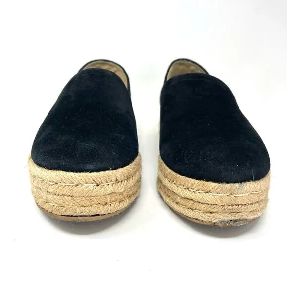 Naturalizer Thea 3 Platform Slip On Espadrilles Size 8.5