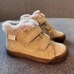 Naturino Dellen Glitter Faux Fur Lined Boots Booties