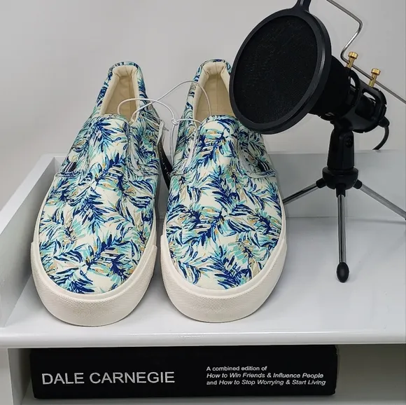 Nautica Floral Slip-On Sneakers