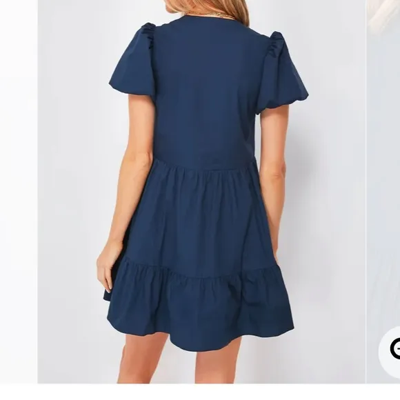 Navy Zipper Mini Ellie DressHYACINTH HOUSE