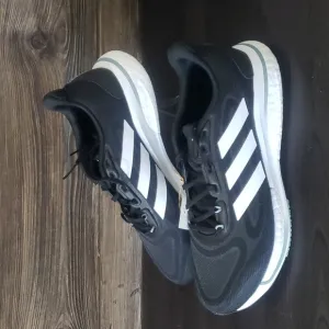New Adidas Supernova Black White Running Sneakers