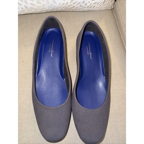 New! Antonia Saint NY Women’s Sz 9 Ballet  Flat Rounded Toe Comfort Insole Shoes