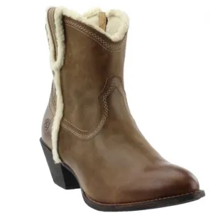 NEW Ariat Darlin Fleece Lined Sandstorm Leather Cowboy Boots