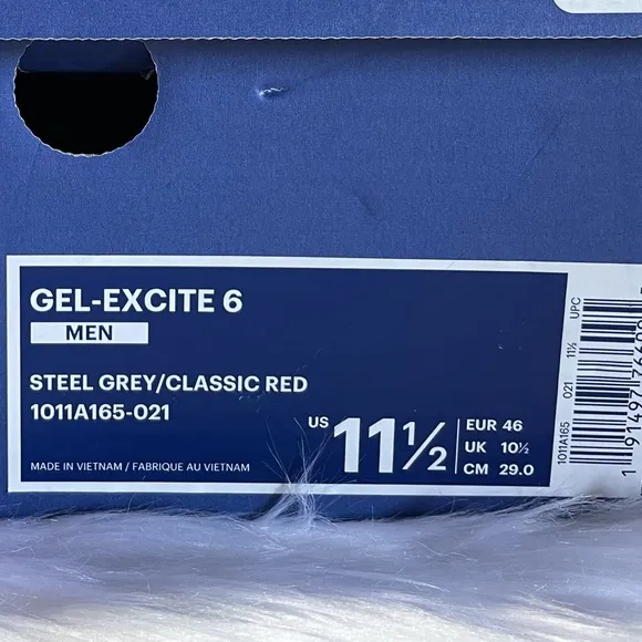 NEW Asics Men's GEL-EXCITE 6 Running Sneakers