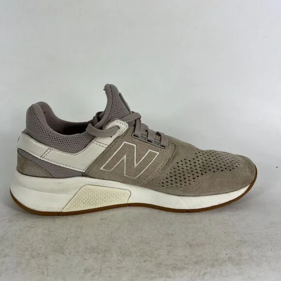 New Balance 247 Rev Lite Sneakers Womens 8.5 Beige Lace Up Running Shoes WS247PA