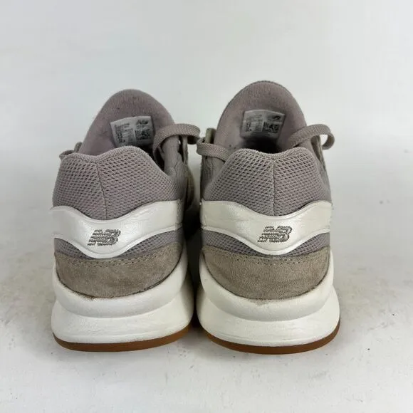 New Balance 247 Rev Lite Sneakers Womens 8.5 Beige Lace Up Running Shoes WS247PA