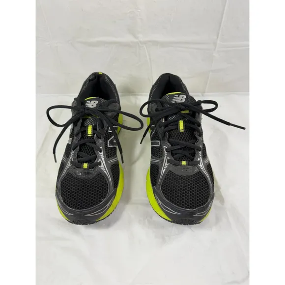 New Balance 480 V3 Black and Green Mesh Sneakers Men's Size 8.5
