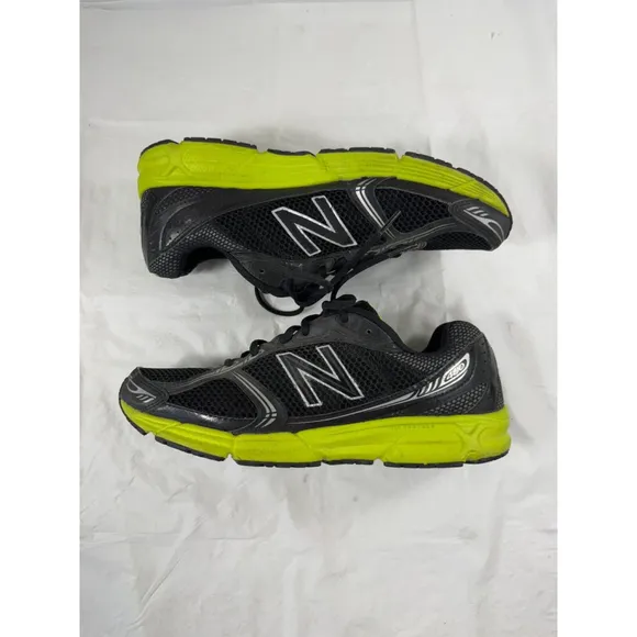New Balance 480 V3 Black and Green Mesh Sneakers Men's Size 8.5