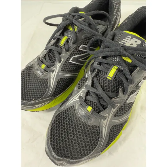 New Balance 480 V3 Black and Green Mesh Sneakers Men's Size 8.5