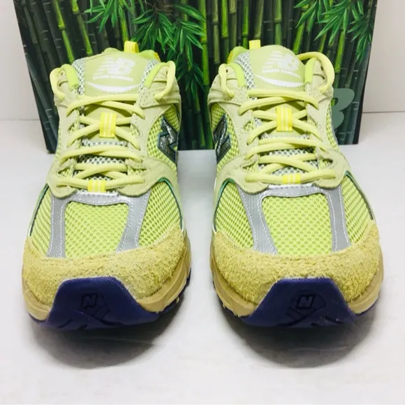 New Balance 530 Salehe Bembury MR530PR Yellow Green Men’s Sneaker 10 D - Medium