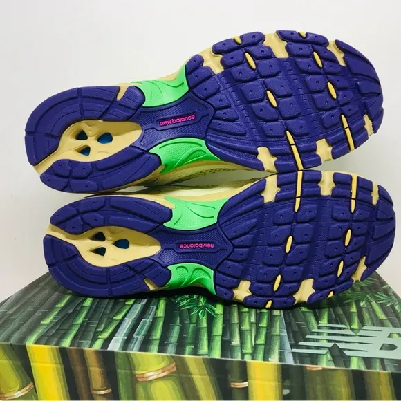 New Balance 530 Salehe Bembury MR530PR Yellow Green Men’s Sneaker 10 D - Medium