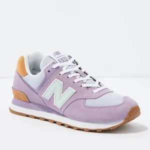 New Balance 574 lavender sneakers size 6