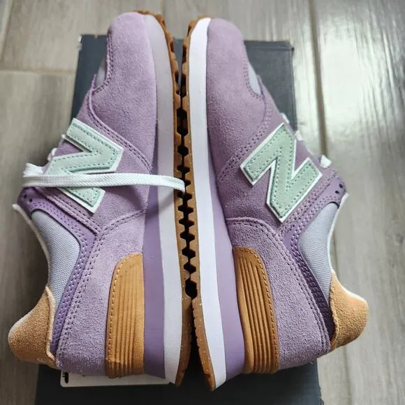 New Balance 574 lavender sneakers size 6