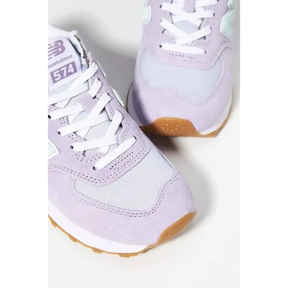New Balance 574 lavender sneakers size 6