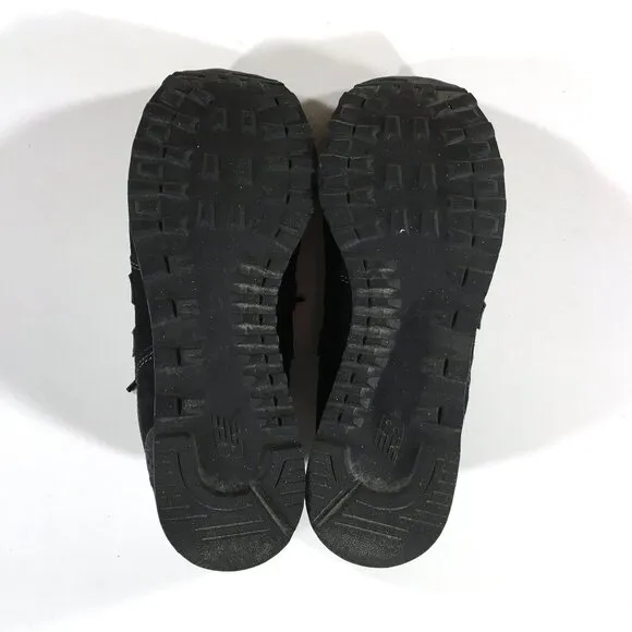 New Balance 574 Sneakers Mens Size 9 EUR 42.5 Black Suede ML574EVE
