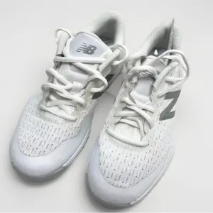 New Balance 696 v4 White Lace-Up Mesh Sneakers Boys Size US 5.5 NWOT