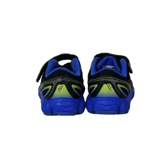 New Balance 750 V3 Toddler Sneakers In Blue/Black - Yellow Accent Size 7