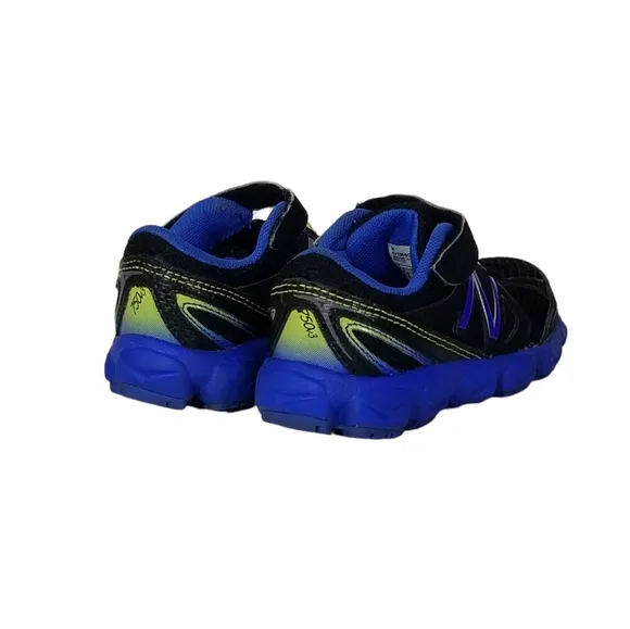 New Balance 750 V3 Toddler Sneakers In Blue/Black - Yellow Accent Size 7
