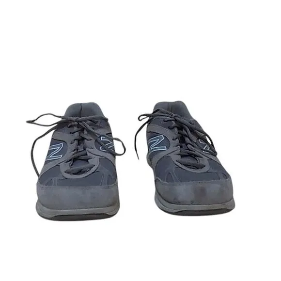 New Balance 877 Sneakers 10.5 Wide 2E Men Gray Walking Suede Mesh Athleisure