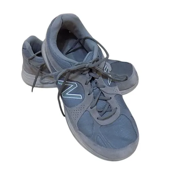 New Balance 877 Sneakers 10.5 Wide 2E Men Gray Walking Suede Mesh Athleisure