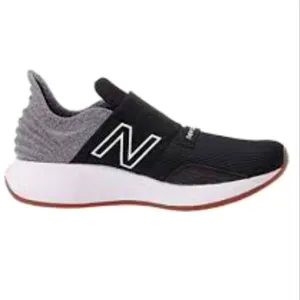 New Balance Black and Gray Sneakers with Breathable Mesh