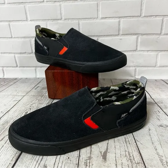 NEW BALANCE Numeric Jamie Foy 306 Laceless Slip On Sneakers 5.5 Men Youth Shoe